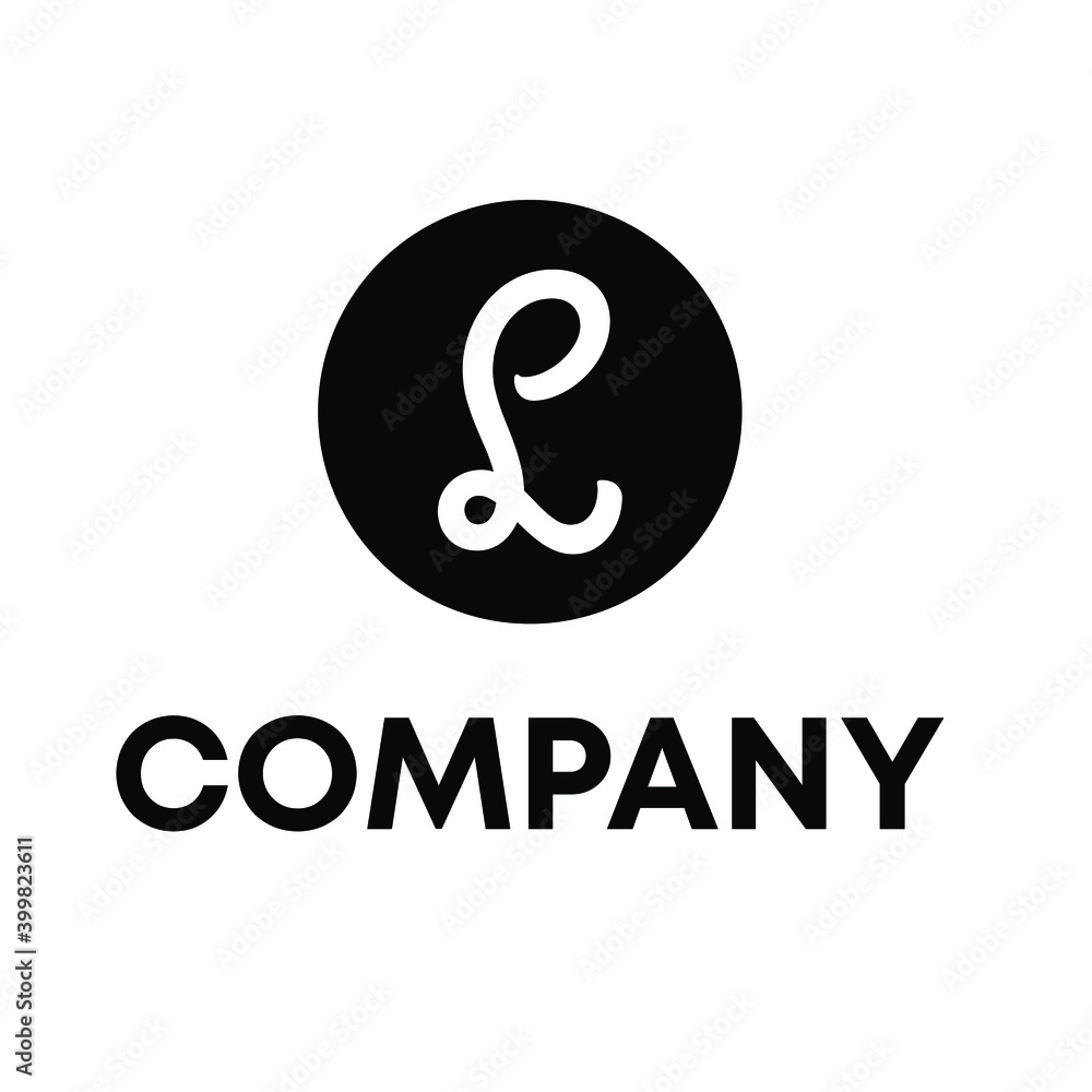 Fototapeta premium L logo design