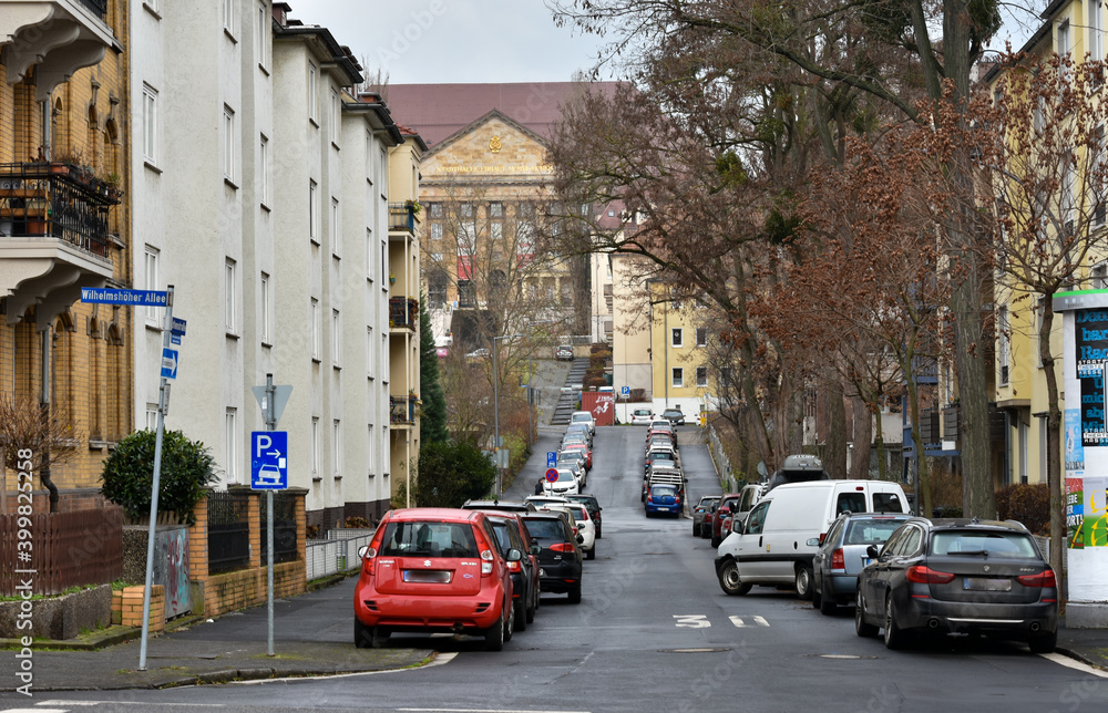 Obraz premium street in Kassel City Germany