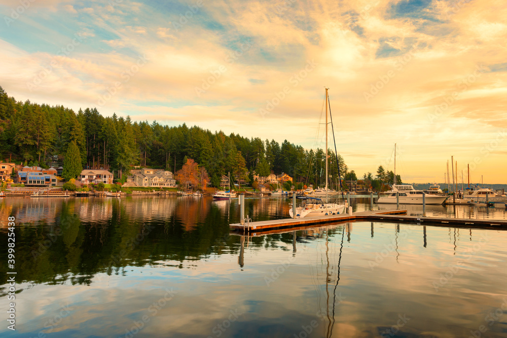 Fototapeta premium Gig Harbor Washington