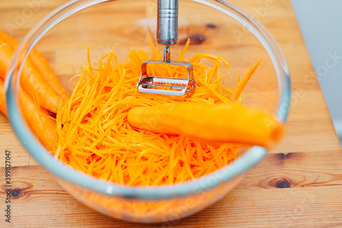 carrots in a bowl