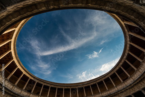Cuadro en lienzo Palace of Charles V, Granada, Spain.