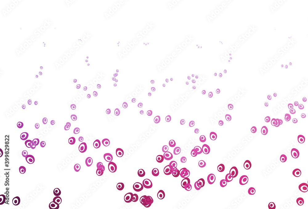 Light Pink, Blue vector layout with circle shapes. Light Pink, Blue vector layout with circle shapes.