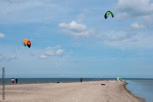 kite on the beach