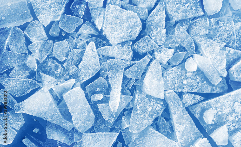 Colorful ice texture.