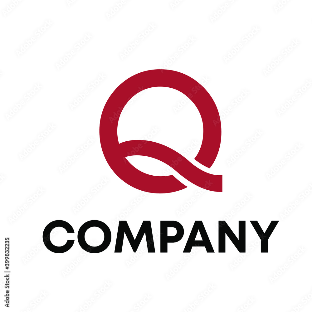 Q logo design Q logo design