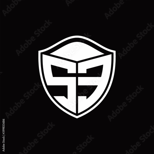 SE Logo monogram shield shape with outline rounded design template Free Download SE Logo monogram shield shape with outline rounded design template - GFXLoad