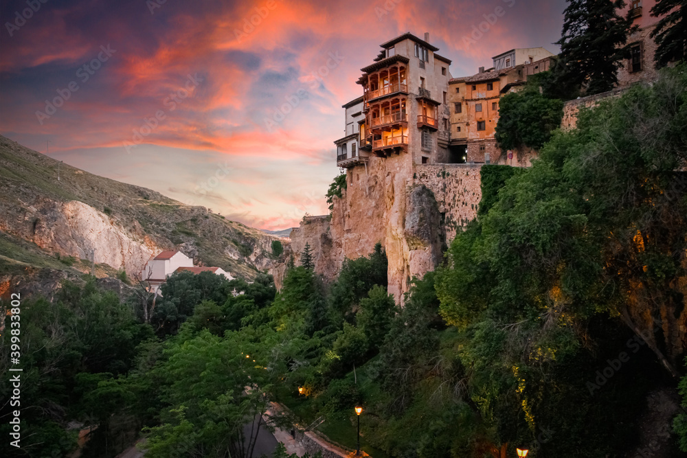 Casas colgantes de Cuenca