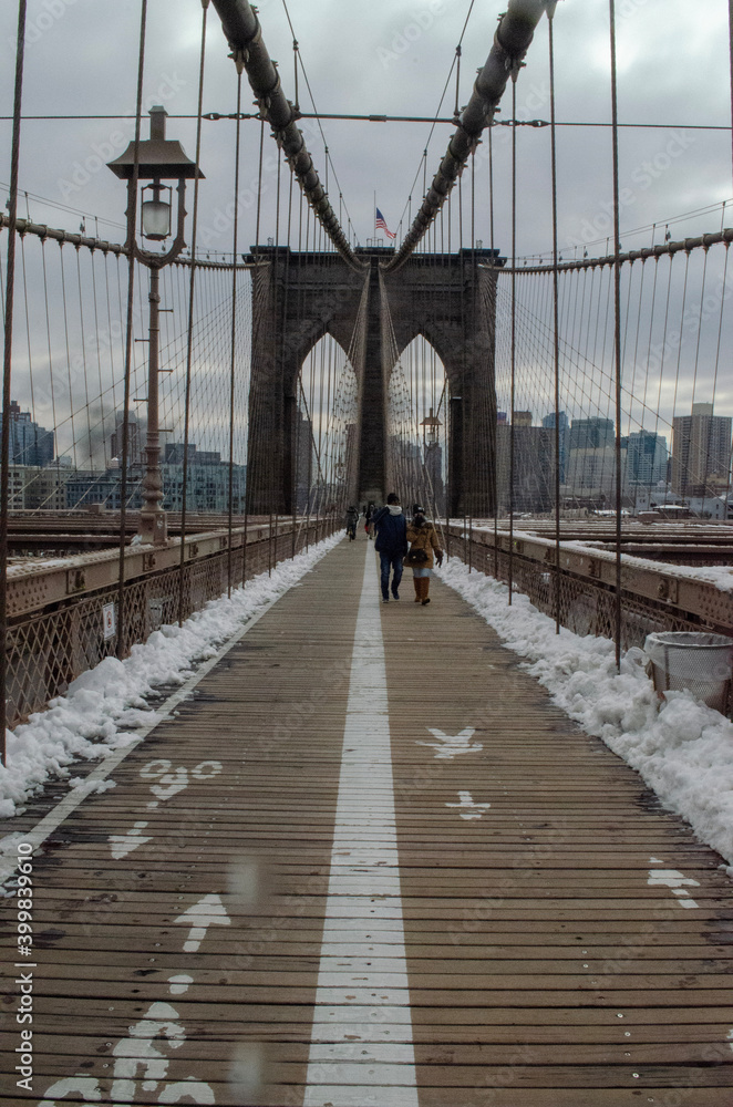 Fototapeta premium the city bridge