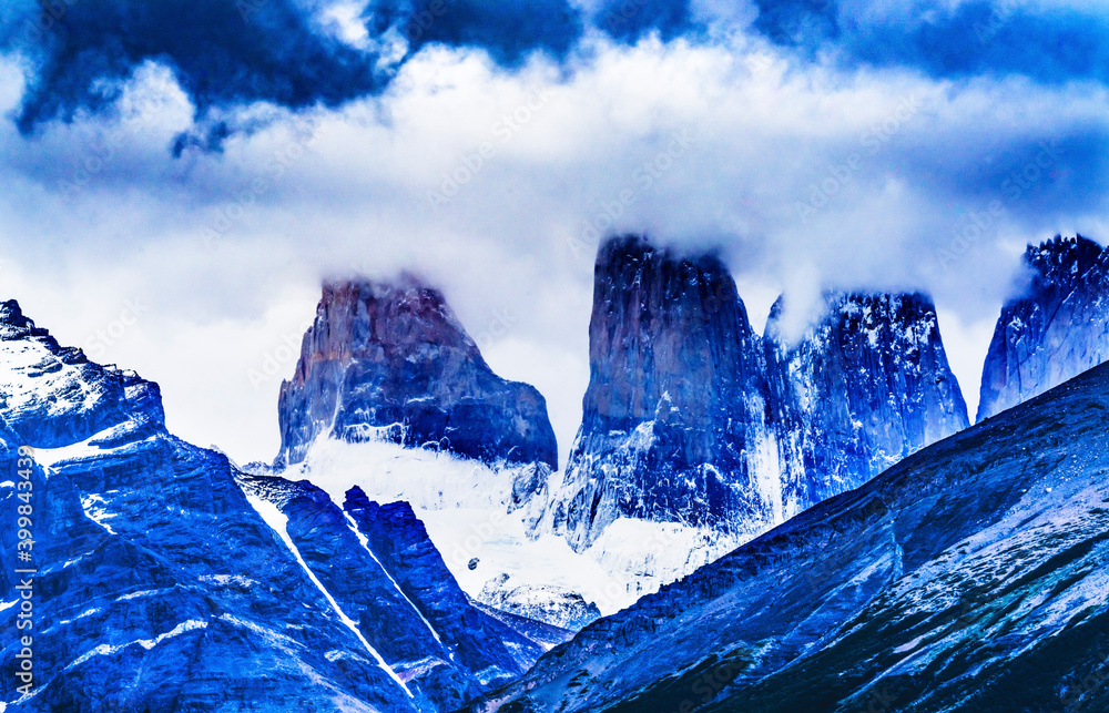 Towers Torres del Paine National Park Chile