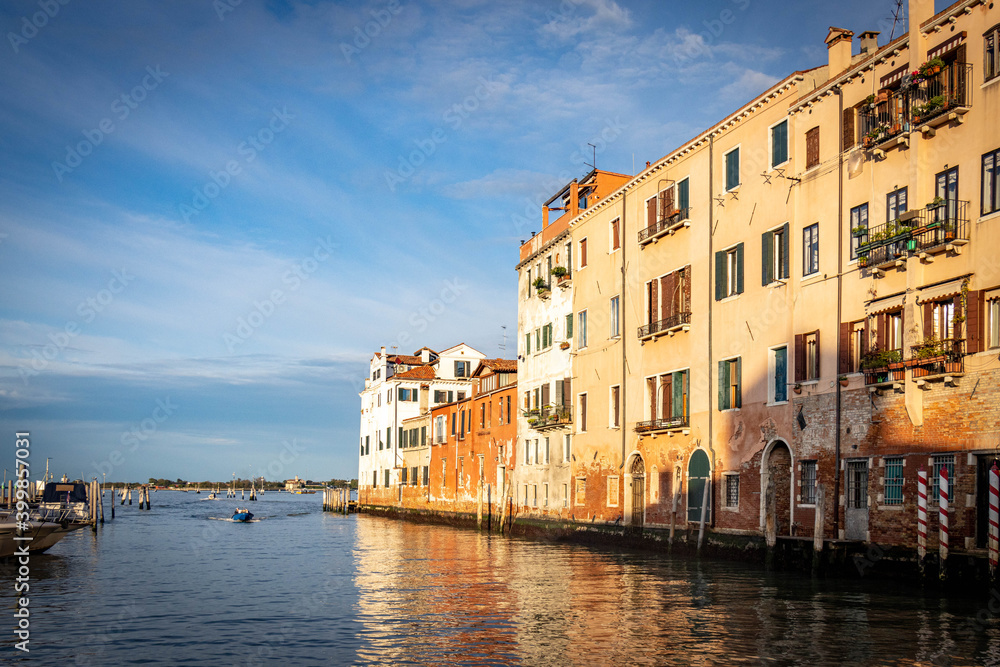 Venice - view on open water
