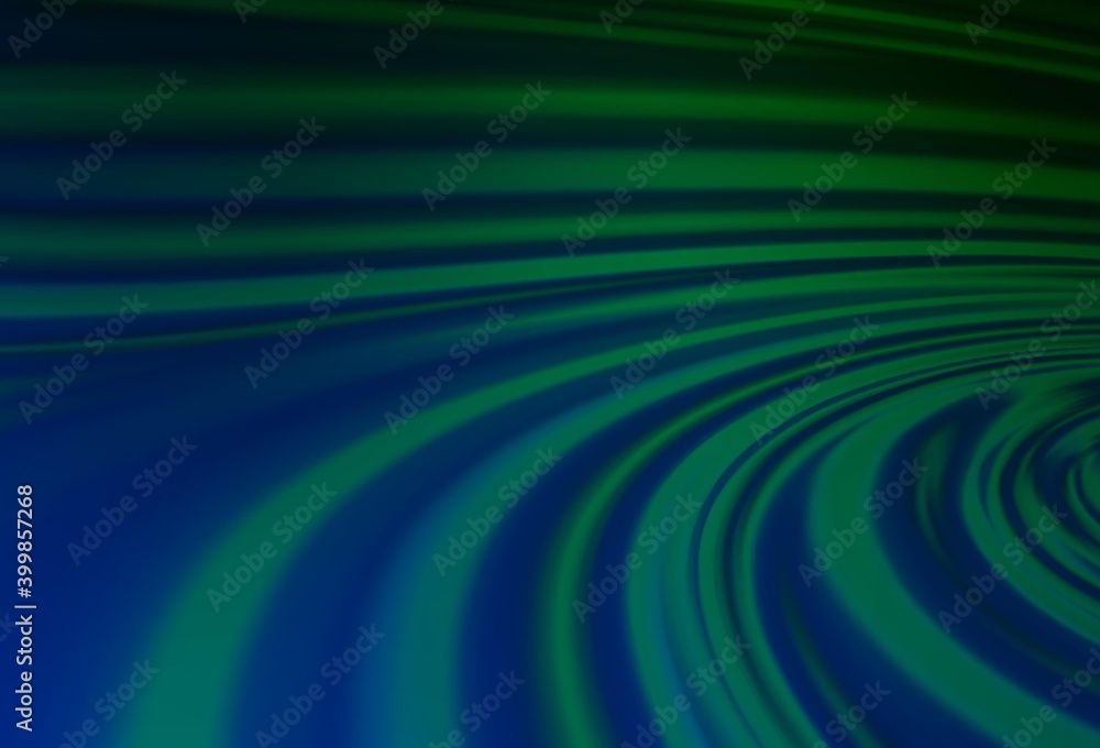 Dark Blue, Green vector pattern with bubble shapes. Dark Blue, Green vector pattern with bubble shapes.
