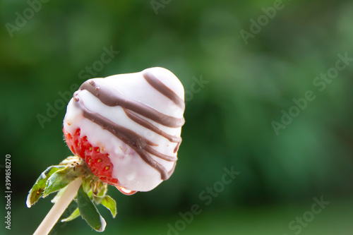 White Chocolate Covered Strawberry