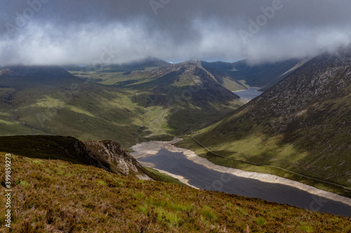 The Silent Valley, Mourne mountains, area of outstanding natural beauty, County Down, Northern Ireland © stevie