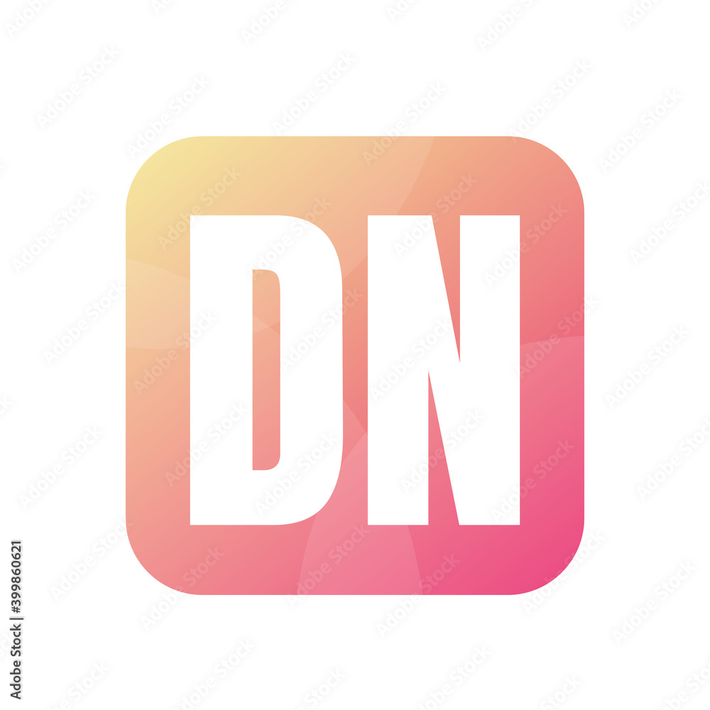 DN Letter Logo Design With Simple style DN Letter Logo Design With Simple style