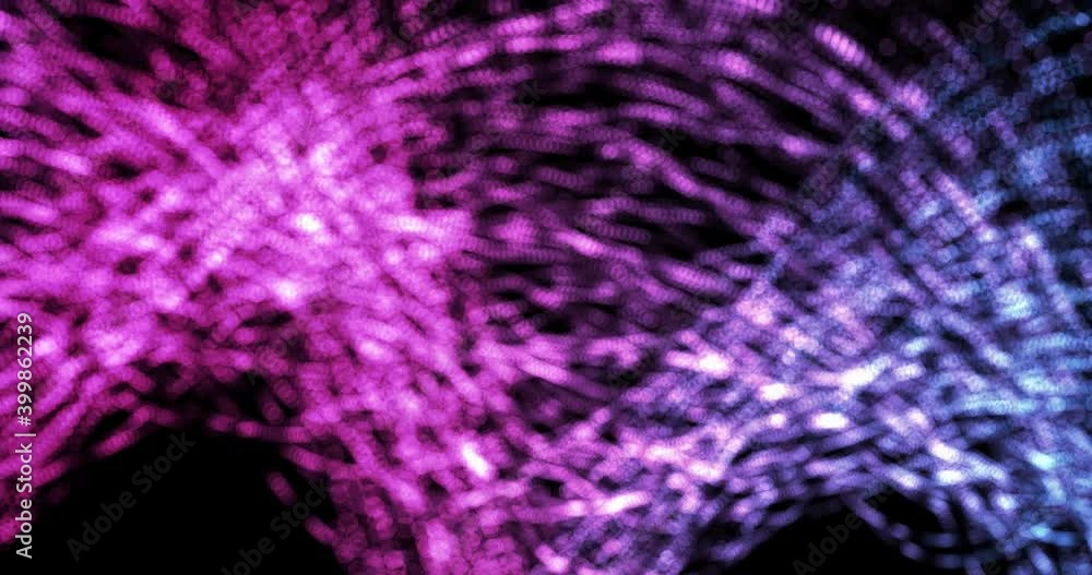 Energy purple loop. Data transfer concept