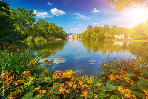 Fototapeta Naklejka Na Ścianę i Meble -  Lazienki Park in Warsaw