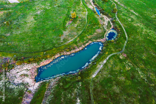 Lake in the meadows