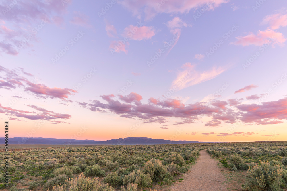 Naklejka premium West Rim Trail, Taos Mesa