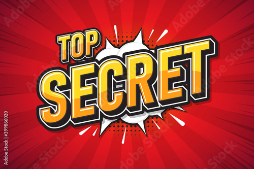 Top secret, Speech poster t...