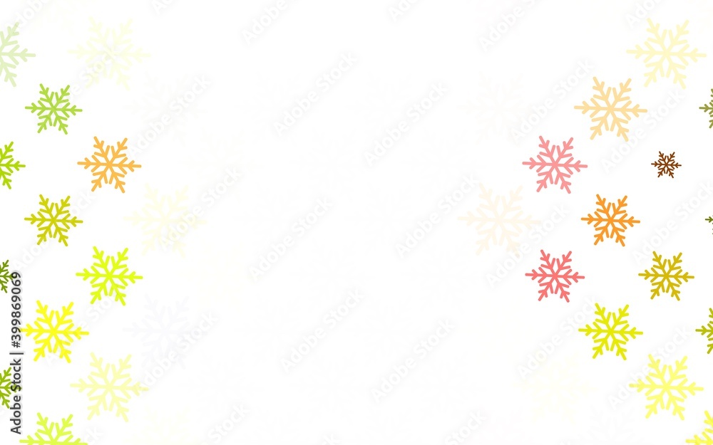 Light Green, Red vector layout in New Year style. Light Green, Red vector layout in New Year style.