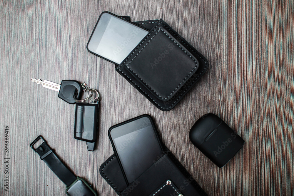Leather men's and women's leather wallets Leather men's and women's leather wallets