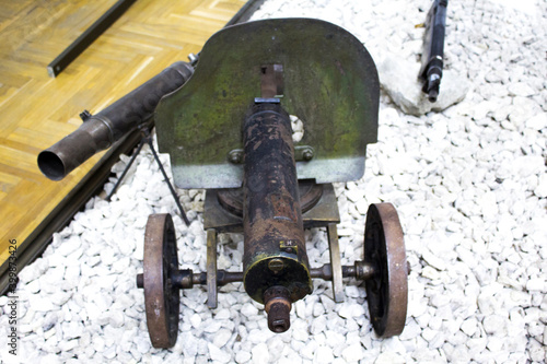 Obraz na płótnie Cannon weapon antique military gun