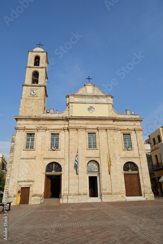 The Church of Agios Nikolaos in Chania, in Crete, Greece © M.Etcheverry