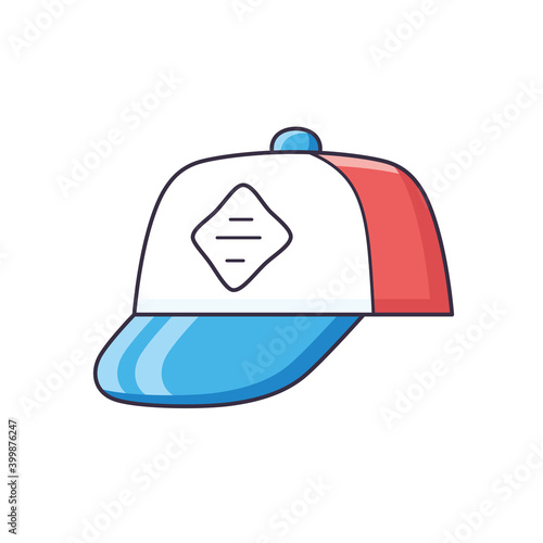 Baseball cap isolated