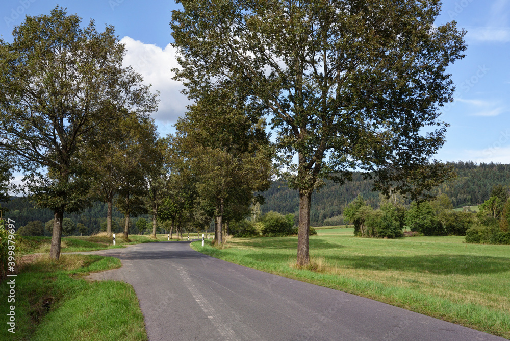 road in the countryside road in the countryside