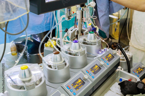 Artificial blood circulation apparatus during the heart surgery working ecmo machine in intensive care