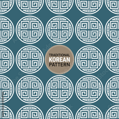 Traditional Korean pattern
