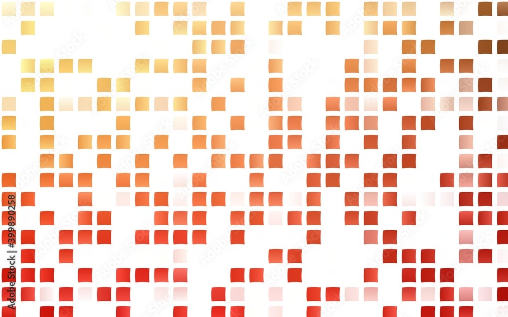 Light Red, Yellow vector template with crystals, rectangles. Light Red, Yellow vector template with crystals, rectangles.