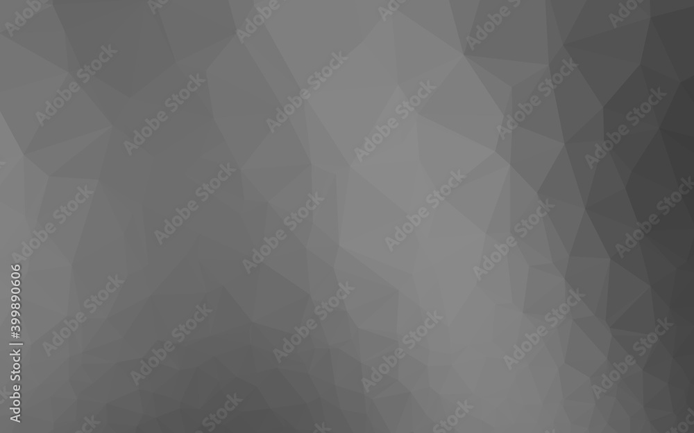 Light Silver, Gray vector polygon abstract background. Light Silver, Gray vector polygon abstract background.