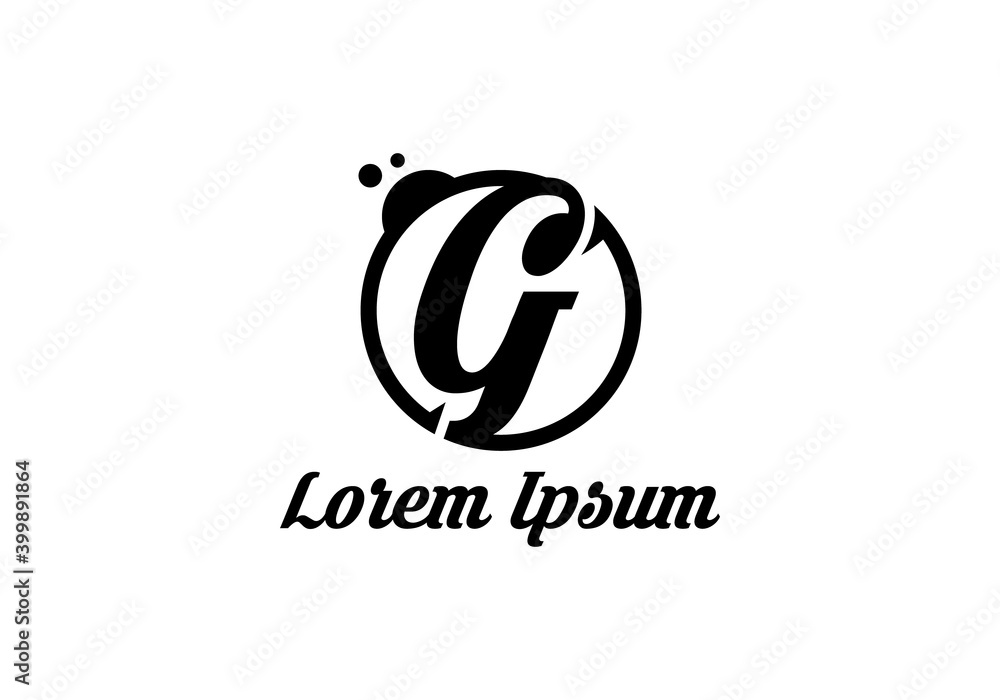 Letter G Minimal Monogram Letter G Minimal Monogram
