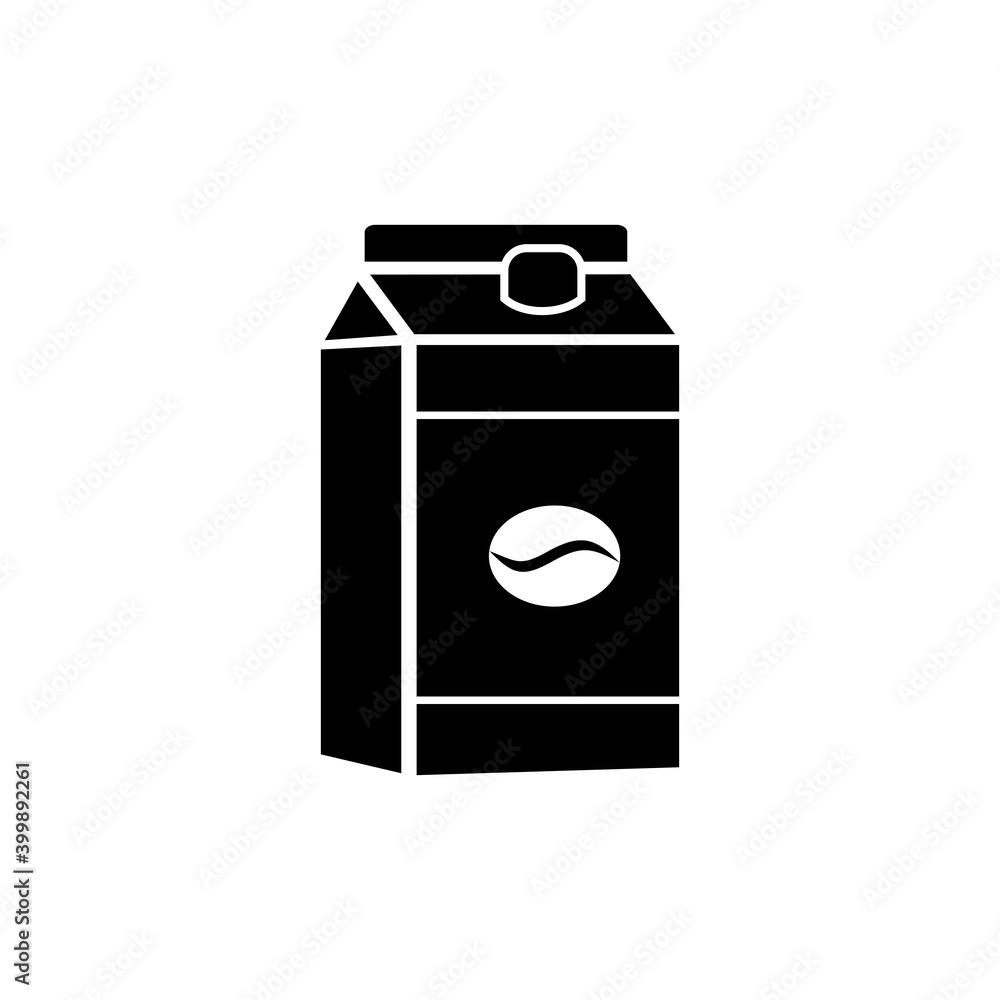 coffee packaging icon vector symbol coffee packaging icon vector symbol