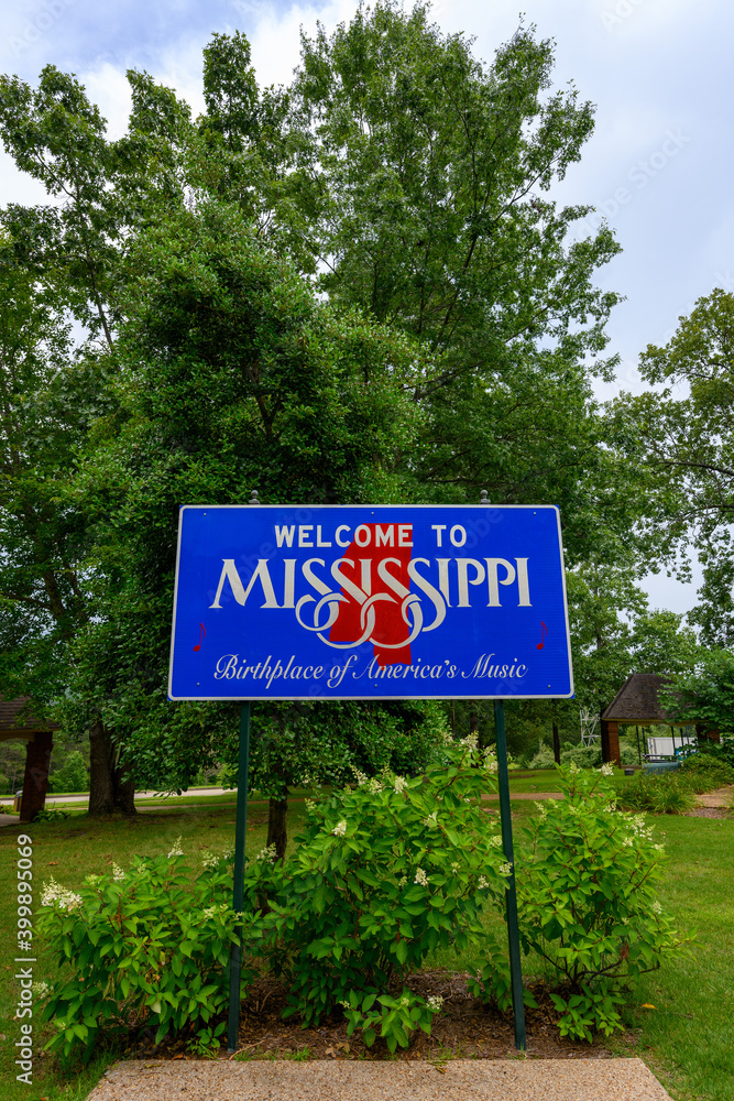 Welcome to Mississippi Full Sign