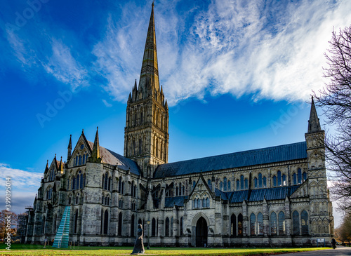 Fototapeta Naklejka Na Ścianę i Meble -  Salisbury Cathedral