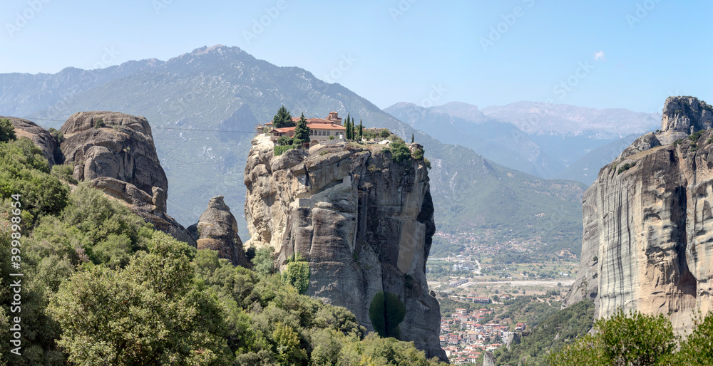 Meteora center for Orthodox Monasticism in Greece  (Thessaly, Greece,Trikala).