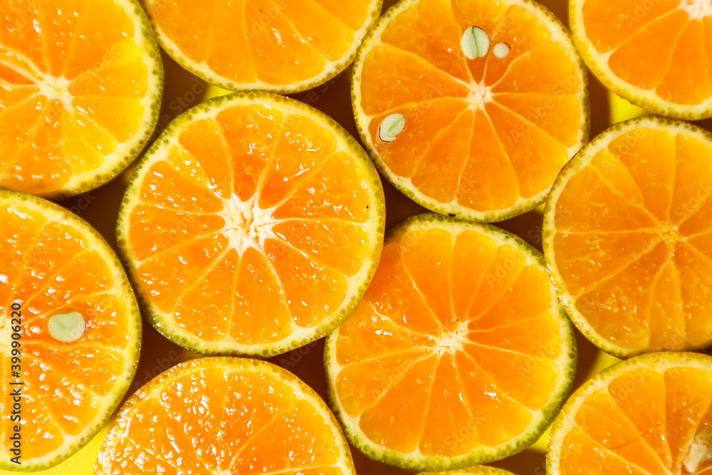 orange slices background orange slices background