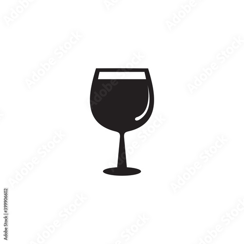 wine glass icon symbol sign vector