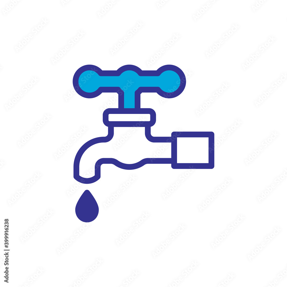 faucet icon, vector, design trendy faucet icon, vector, design trendy