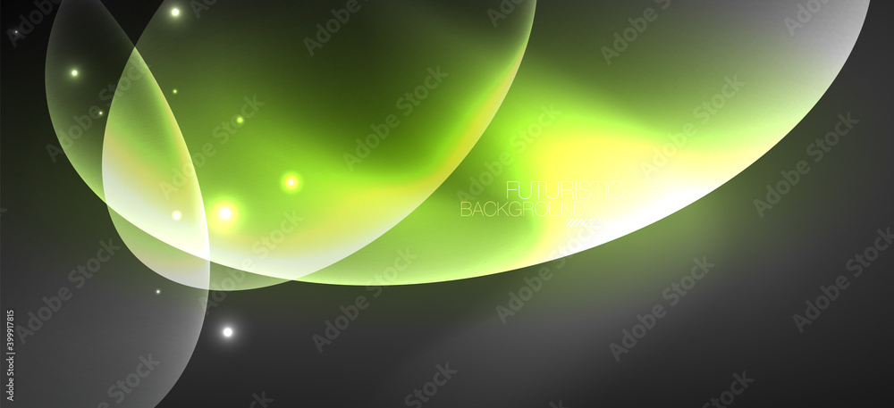 Neon ellipses abstract backgrounds. Shiny bright round shapes glowing in the dark. Vector futuristic illustrations for covers, banners, flyers and posters and other Neon ellipses abstract backgrounds. Shiny bright round shapes glowing in the dark. Vector futuristic illustrations for covers, banners, flyers and posters and other