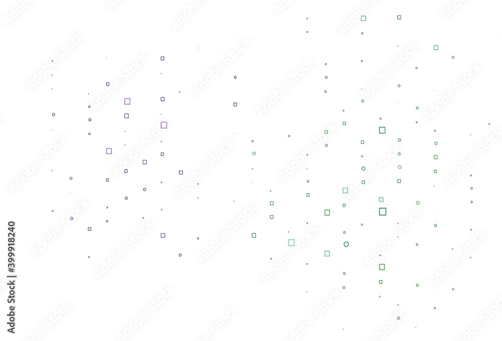 Obraz premium Light Multicolor, Rainbow vector cover with polygonal style.