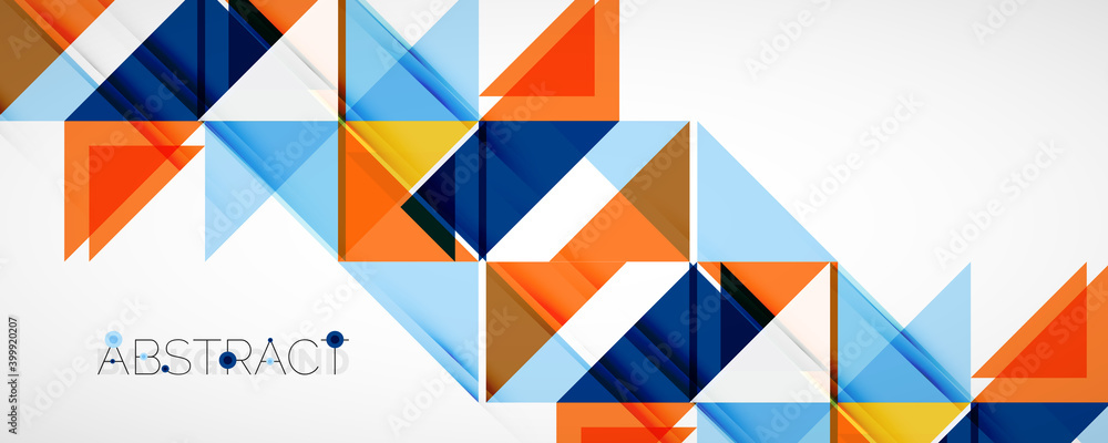 Set of vector triangle geometric backgrounds. Vector illustration for covers, banners, flyers and posters and other designs Set of vector triangle geometric backgrounds. Vector illustration for covers, banners, flyers and posters and other designs