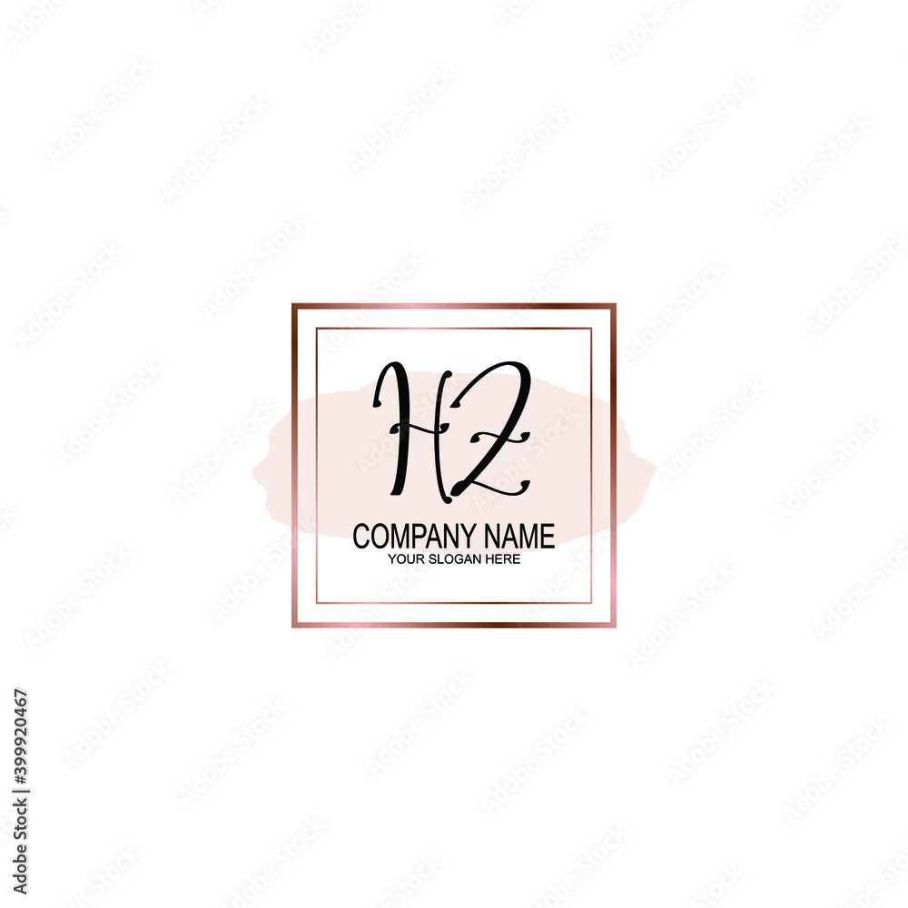 Initial HZ Handwriting, Wedding Monogram Logo Design, Modern Minimalistic and Floral templates for Invitation cards
Initial HZ Handwriting, Wedding Monogram Logo Design, Modern Minimalistic and Floral templates for Invitation cards