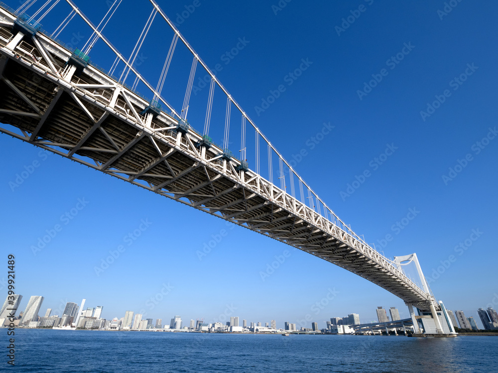 Fototapeta premium 東京都 レインボーブリッジ