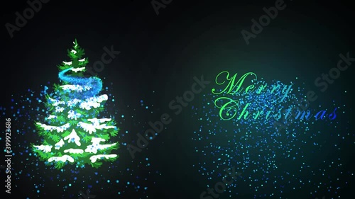 Christmas intro video