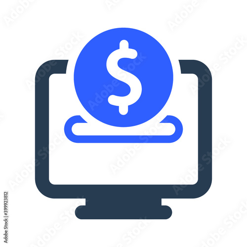 Online money donation Icon