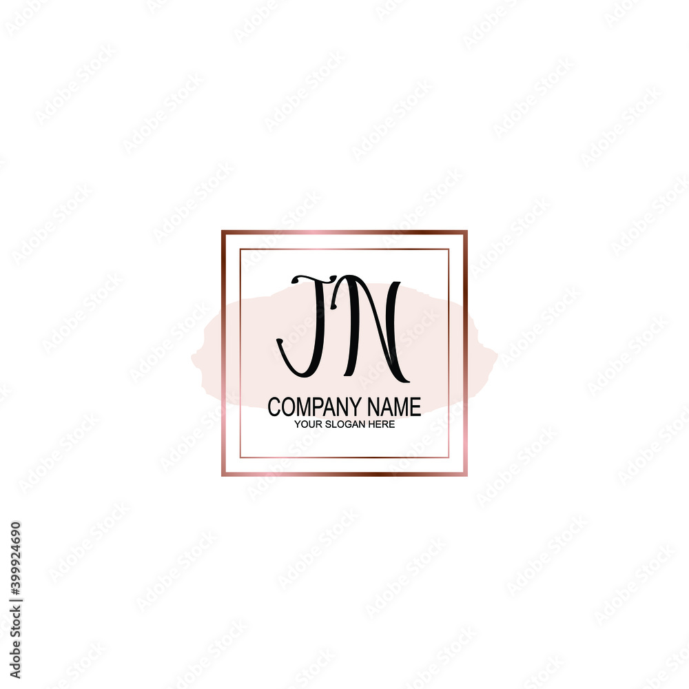 Initial JN Handwriting, Wedding Monogram Logo Design, Modern Minimalistic and Floral templates for Invitation cards
Initial JN Handwriting, Wedding Monogram Logo Design, Modern Minimalistic and Floral templates for Invitation cards