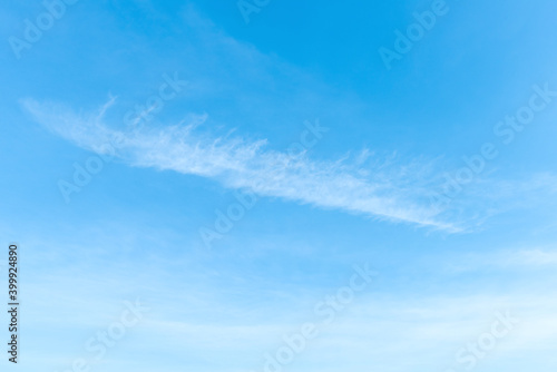 Fototapeta Naklejka Na Ścianę i Meble -  Cloud on clear blue sky